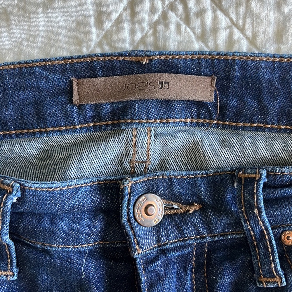 JOE’S JEANS Lucy petite skinny Jean size 27 raw hem - Picture 3 of 9